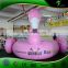 Pink Flamingo Inflatable Pool / Water Games Playing Rest Flamingo Type Ride Pool