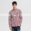 T-MSS530 Casual Button Up Cotton Plaid Latest Shirts Pattern for Men