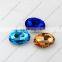 2016 Oval crystal stones with New Facet Cut for Wedding Dress
