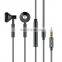 JOYROOM JR-E204 3.5mm In-Ear Flat Head Design Wire Control Stereo Earphones with Mic