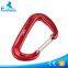 12KN Aluminum Carabiner with spring