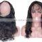 360 Lace Frontal Closure Virgin Brazilian Hair 360 Lace Frontal With Baby Hair