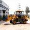 1.2ton articulated wheel loader, wheel loader with joystick control, loader with quick hitch
