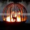 2018 new design Outdoor rusty steel phoenix sphere fire pits
