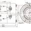 High speed 24V 2.2KW dc electric car motor  for bicycle