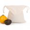 custom logo wholesale cotton canvas drawstring bag pouch bag