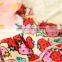Pet dog Cat Floral strawberry skirt Big bowknot skirt dress puppy Pomeranian apparel Clothes