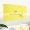 customized colors 100% polyester felt decoration board
