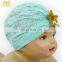 Toddler Flower Lace Boho Cap With Sequin Star Girl Cute Beanie Hat Baby Turban Hats