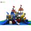 Manufacture pirate ship amusement park plastic toy pirate ship for kids JMQ-284T