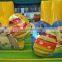 Easter Bunny Basket Bounce House Commercial Kids Jumping Bouncy Castle For Sale