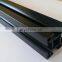 30x30 aluminium profile black anodized t slot aluminum extrusion profile black anodizing extruded aluminum shapes