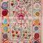 Hippie Gypsy Suzani Blanket Fabric Quilt Indian Decorative Handmade Suzani Bedspreads
