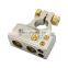 2 ways 1*0GA+1*4GA+2*8GA clamp car battery terminal connector