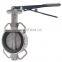 Bundor Class150 DN100 CE EAC ISO TS approved grooved stainless steel wafer butterfly valve
