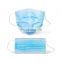 wholesale water-proof non-woven breathing disposable three ply mouth face mask face