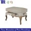 French Louis XV Style Carved Painted Benches,Solid Oak Sofa Stool,Single Sofa Ottoman,Antique Sofa Ottoman