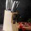 8pcs Stainless Steel Kitchen Knife Set with Wood Block