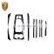 Dry Carbon Fiber Car Interior Trims Auto Parts For Au-di A3 10Pieces/Set Decoration Interior Accessories
