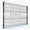 H 1.2 m * W 3 m 3D curved wire mesh fence panel with round post for security barrier
