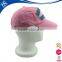 2016 newest popular 5 panel blank baseball sunny hats for women design