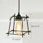 Vintage Industrial Iron Pendant Light E27 Decorative Retro Lamp Fixture