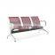 Modern Hospital Metal comfortable 3 seaters accompanying chair waiting chairs for hospital