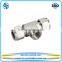 Double Ferrule Compression Tube Fitting, NPT BSPT Female Elbow Pipe Fitting for Imperail Tubes