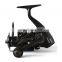 High Quality Wholesale China Fishing Tackle  Saltwater Full Metal Black Hollow Fishing Reel