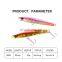 New Color Factory Wholesale 95mm 44g  Heavy Sinking Saltwater Minnow Luminous Lure Japanese Style Fishing Lure Big