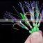 7-17# Artificial Colorful Fish Skin Sabiki Fishing Rigs