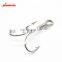 70pcs/set High Carbon Steel Fishing Hook Fishhooks Fishing Treble Hooks Set