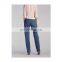 New arrival women beautiful hot sale denim jeans with button for closure