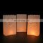 Flame Resistant Paper Wedding Lantern Christmas Halloween Luminary Candle Bags