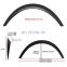 Honghang factory Manufacture Car Auto Wheel Eyebrow trim Parts Middle Size Carbon Fiber Wheel Arch Universal Fender Flares