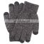 Cheap Winter Unisex Anti Slip Touchscreen Magic Knit Smartphone Acrylic Tactile Touch Screen Winter Knitted Gloves