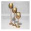 Traditional Style Metal Candle Holder Latest  Home Decorative Brass Plated Candlestick Holder Stand For sale