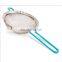 Stainless Steel Multi-functional kitchen Mesh Strainer for Powder, Strainers with Resting Ear Design Flour Filter