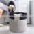 New Wholesale 2021 Handle Logo Luxury Cotton Rope White Laundry Basket Storage Bag
