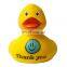 Wholesale PVC Vinyl Rubber Duck Floating mini Little Wedding Gift water shower Bath Toy Set for child