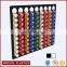 Black Color Wall Mount Acrylic Coffee Pods Capsule Holder