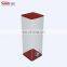 acrylic tall square donation container ,big display area, acrylic ticket box
