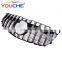 GT style front bumper grille mesh hood for Mercedes Benz GLK class X204 5 door SUV 2012-2015