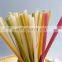 Eco friendly and Edible Rice straw made from rice flour and plant ingredients