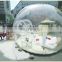 Inflatable transparent bubble tent camping tent with furniture for sale