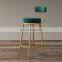 BS11-GD75 High Quality High Bar Chair Gold Bar Stool Bar Chairs
