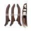 Right Hand Driver Interior Door Handle Leather Assembly 4Pcs Set for BM W 5 F10 F18