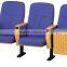 Wooden cover auditorium hall theater type seat with writing tablet HJ18-E