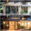 IP65 8W Light Sensor Model Design Good Looking LED Filament Bulb Aluminum Tempered Glass Garden Wall Light Lamps
