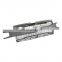 Upper Grille For 2019 2020 Chevrolet Silverado 1500 Gray Front Bumper w/3 Lights